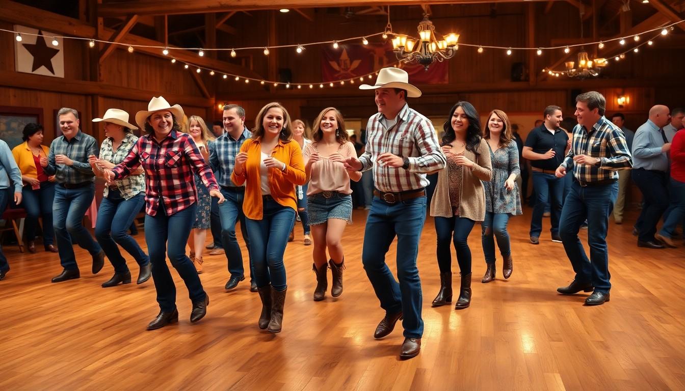 line dancing songs